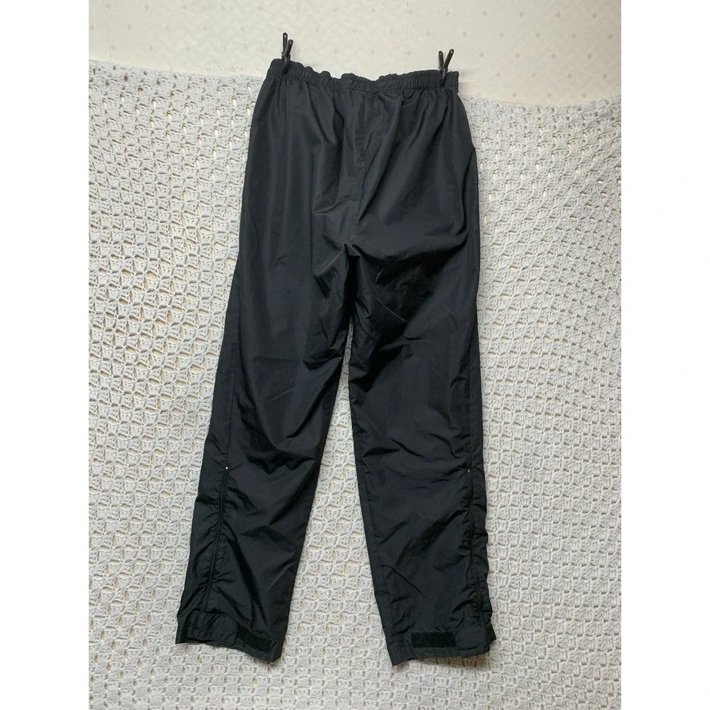 Vintage 90s Nike ACG Windbreaker‎ Track Pants Mens L Black Swoosh Zip Ankle